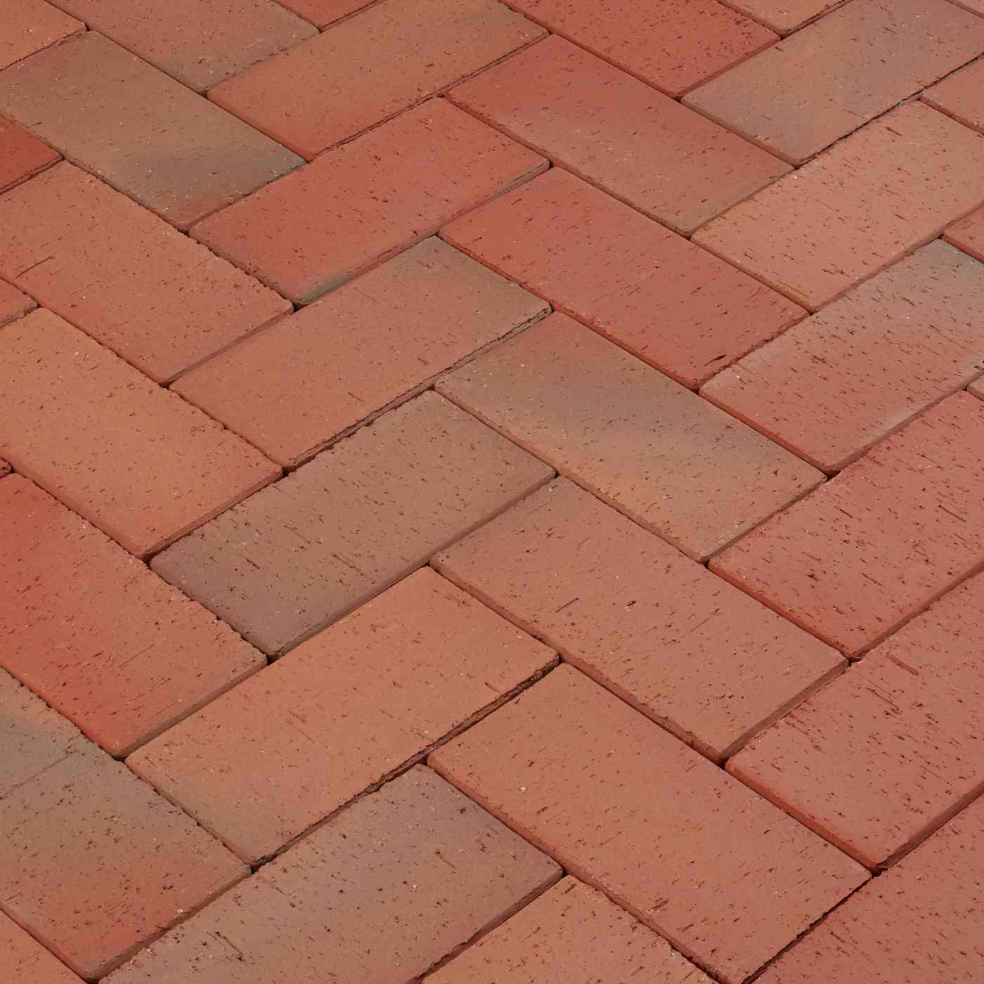 Bruk klinkierowy Penter Rostock czerwono-niebieski