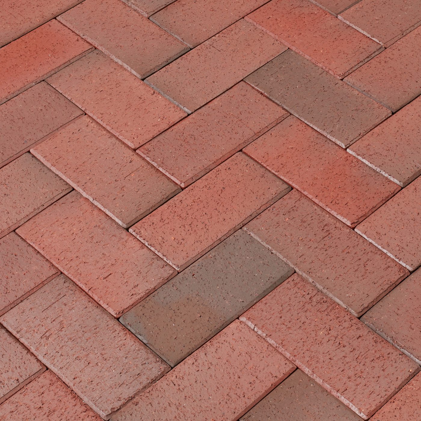 Bruk klinkierowy Penter Rotblaubunt czerwono-niebieski