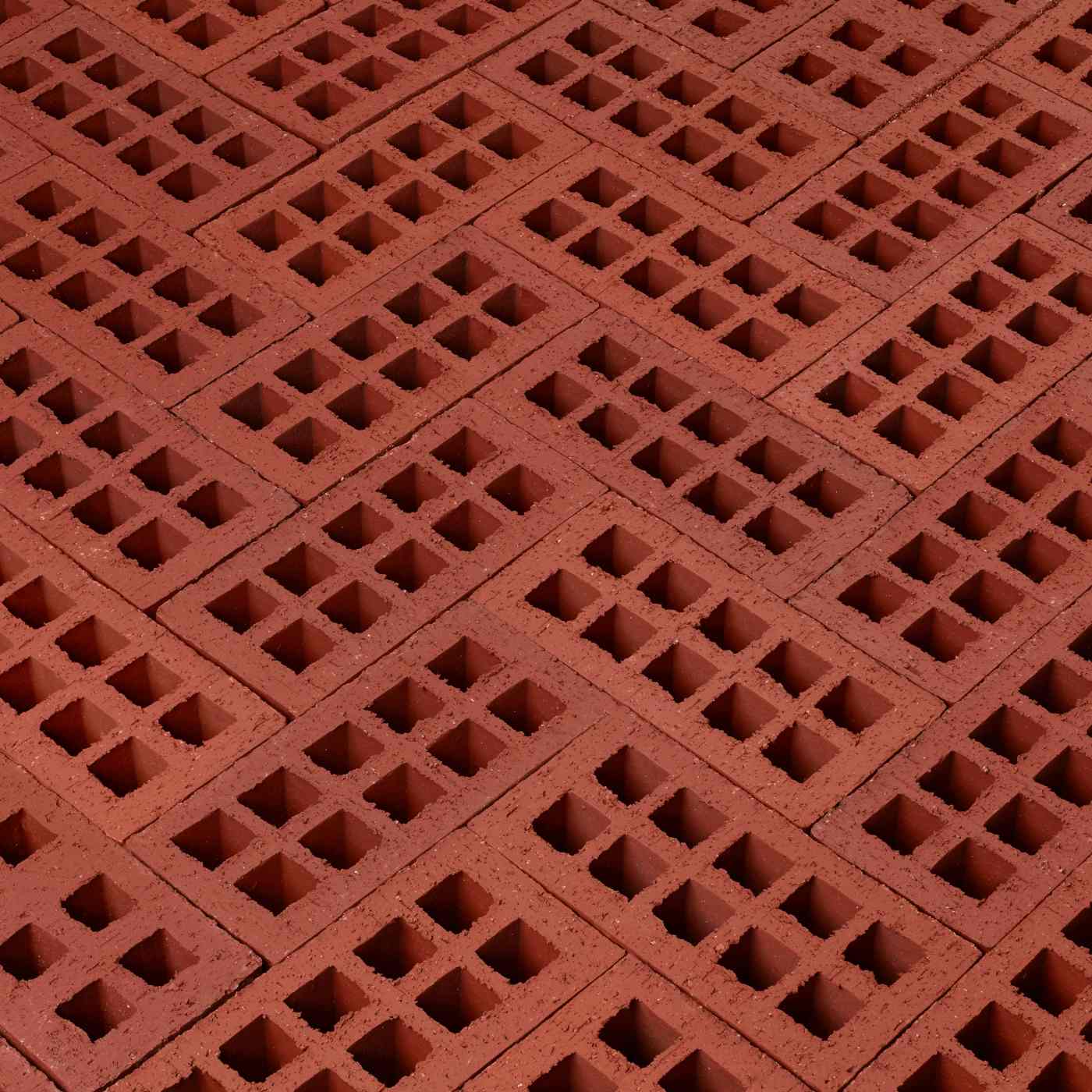 Bruk klinkierowy Penter Rasenlochklinker czerwony