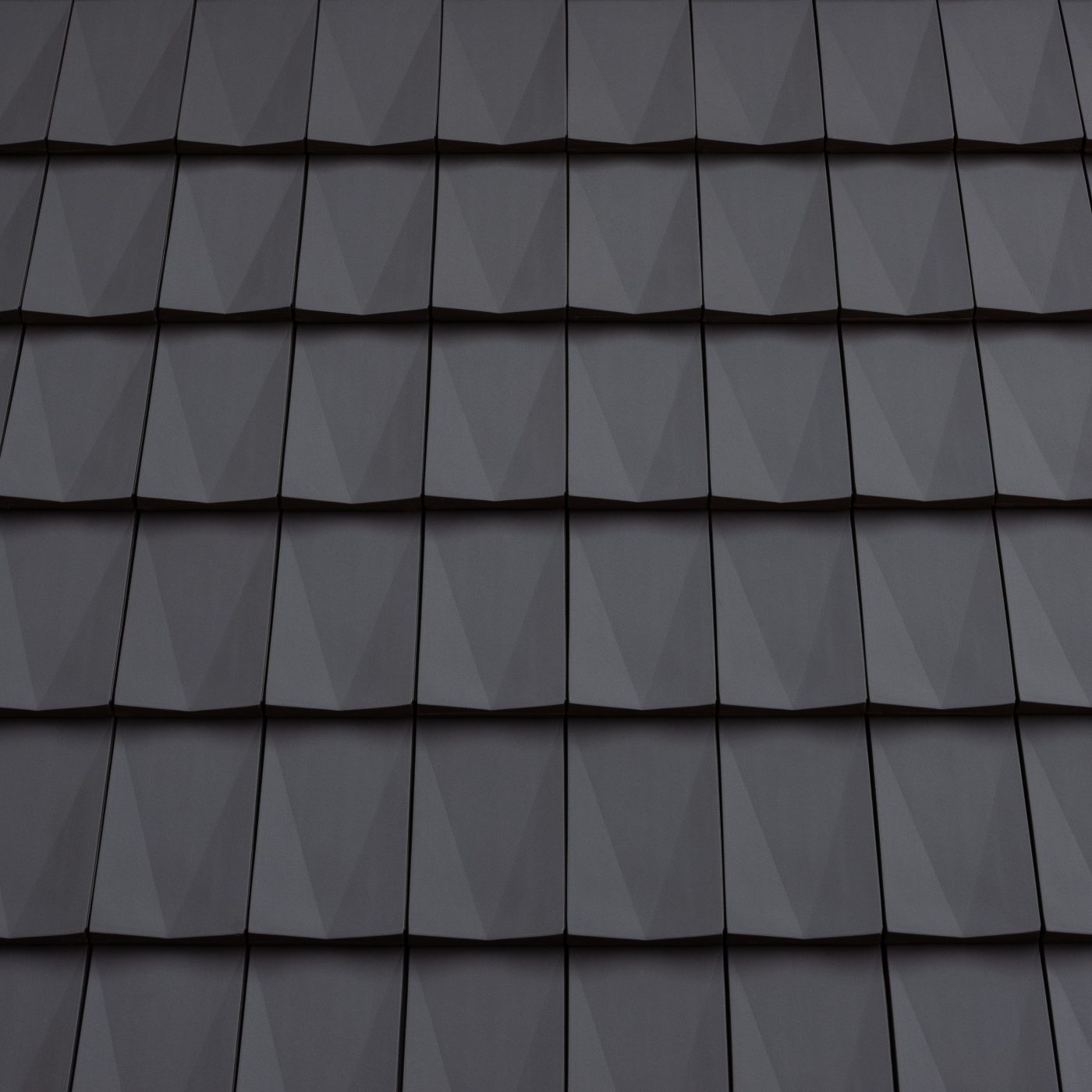 Koramic V11 antracytowa angoba - połać dachu