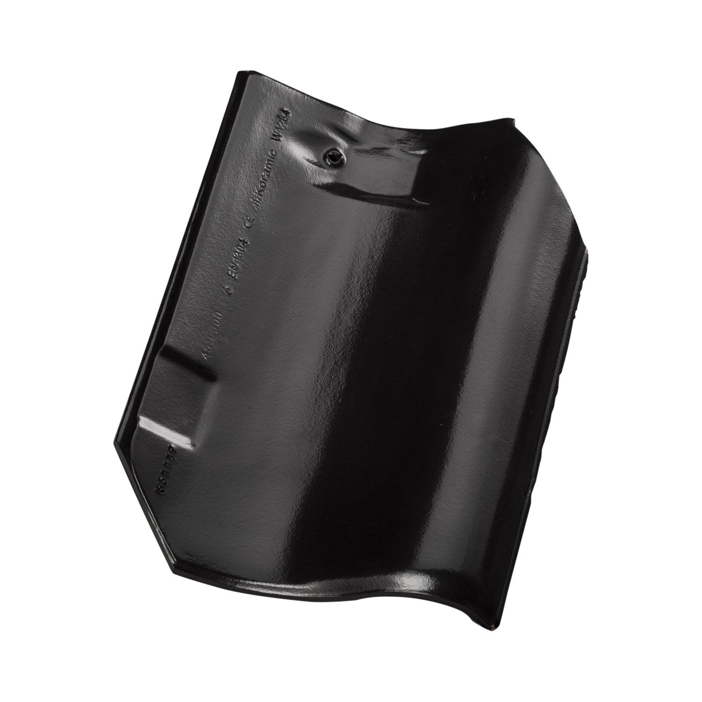 Dachówka holenderka Esówka 451, antracytowa angoba