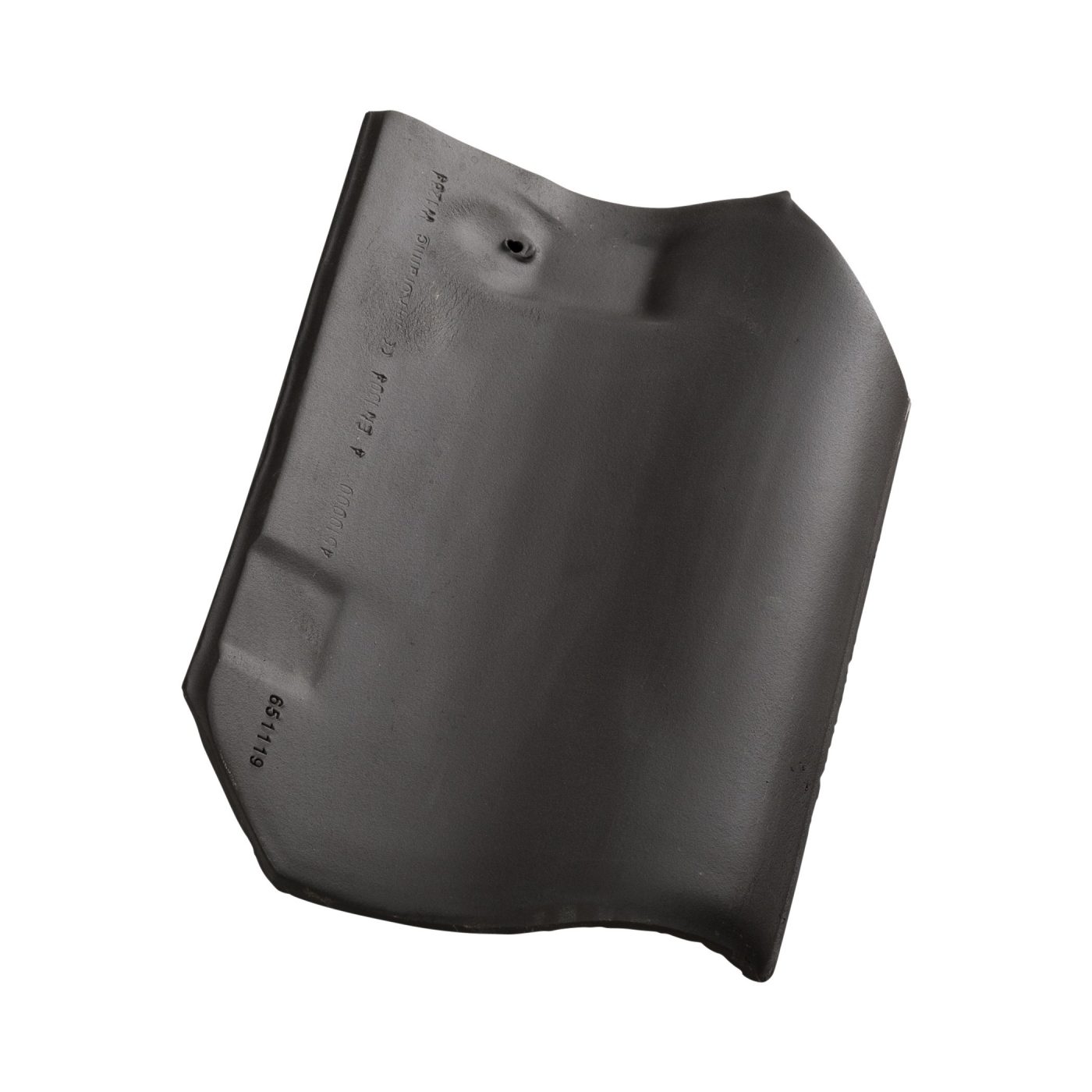 Dachówka holenderka Esówka 451, czarna angoba