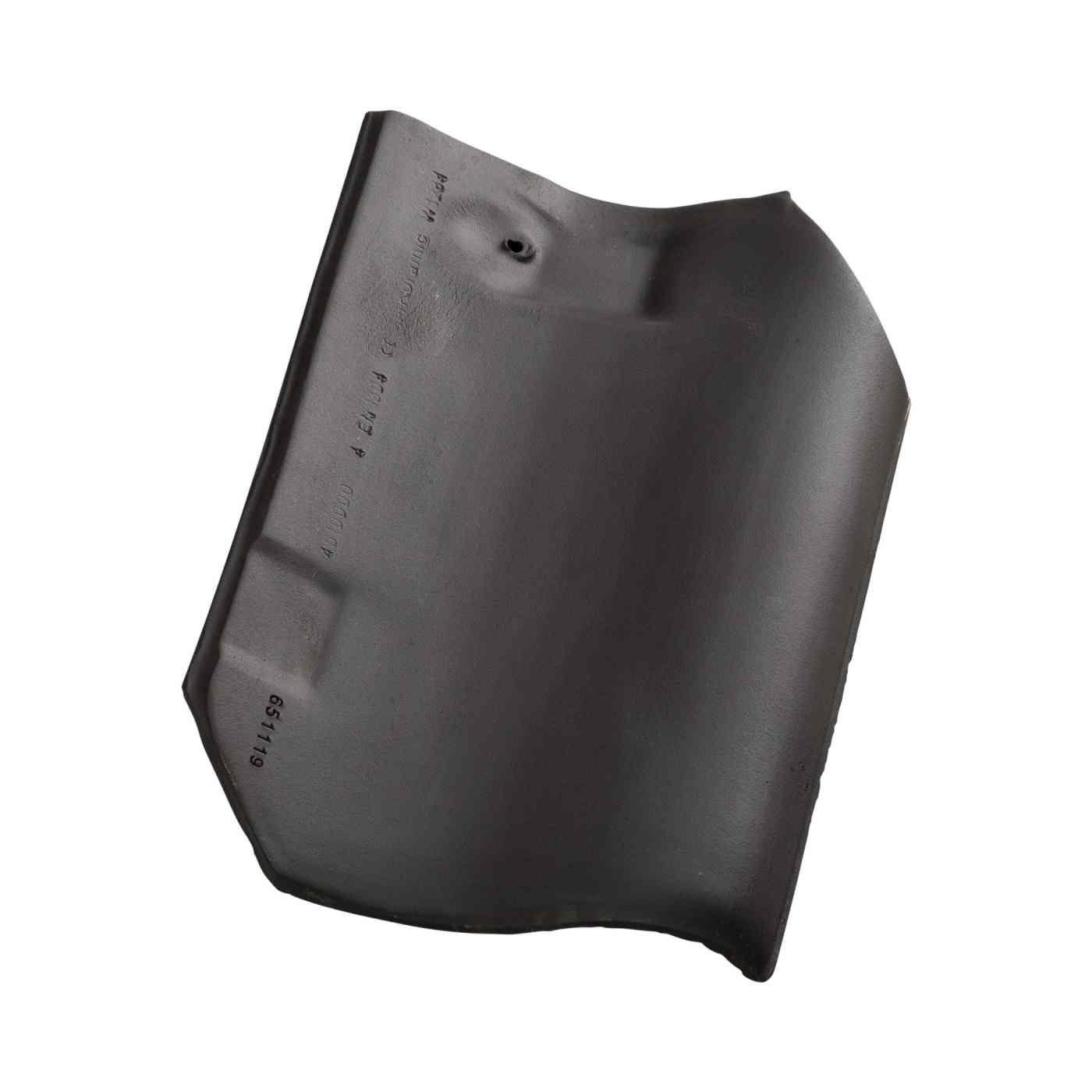 Dachówka holenderka Esówka 451, czarna angoba