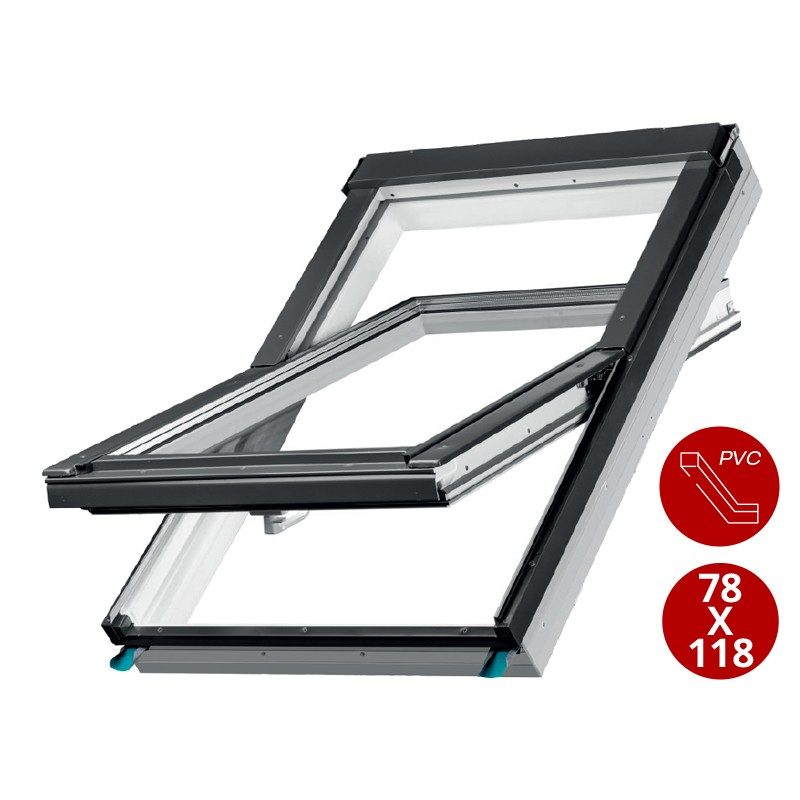 Koramic okno dachowe Energy PVC 78x118