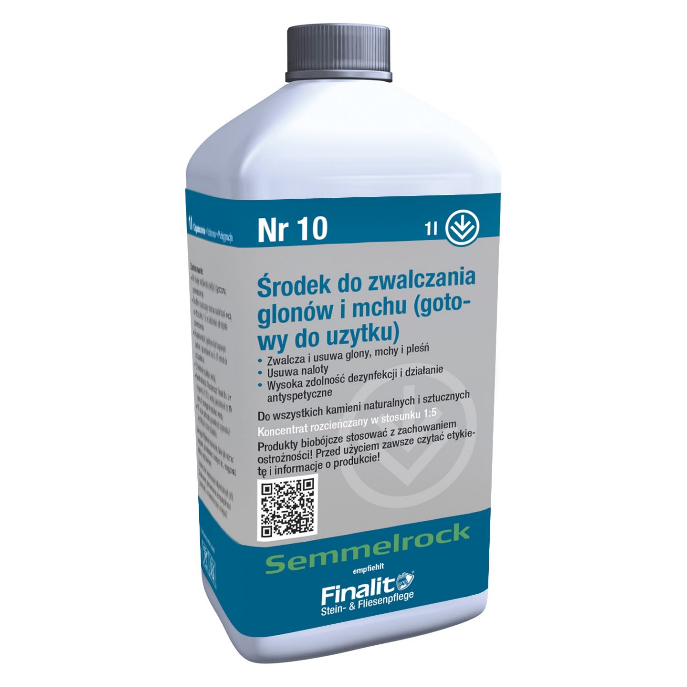 Finalit Nr 10 Środek do usuwania mchów i porostów (kwasowy)