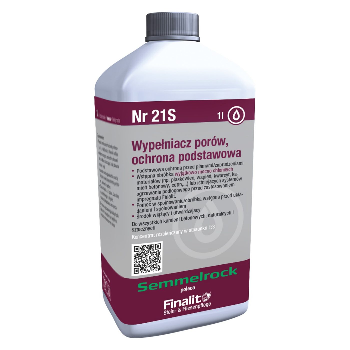 Finalit Nr 21S Wypełniacz porów, ochrona podstawowa (na bazie wody)