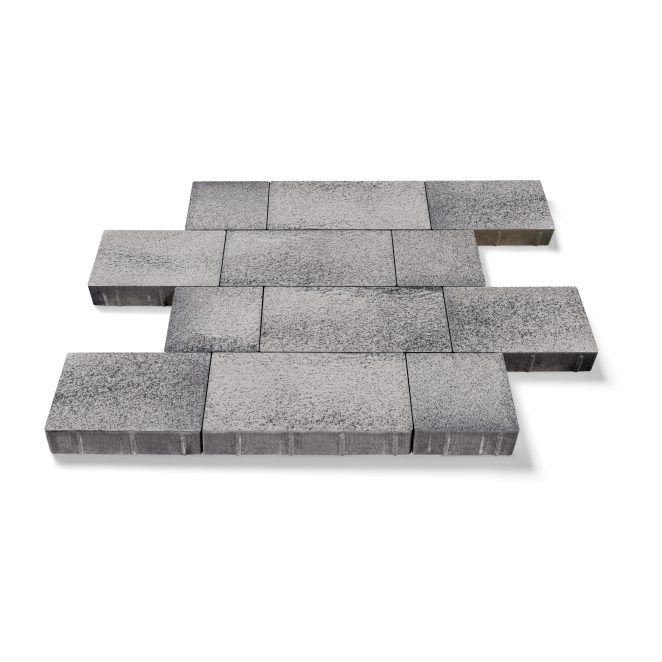 Płyty brukowe Semmelrock Umbriano, Płyty brukowe Semmelrock Umbriano, grafitowo-biały