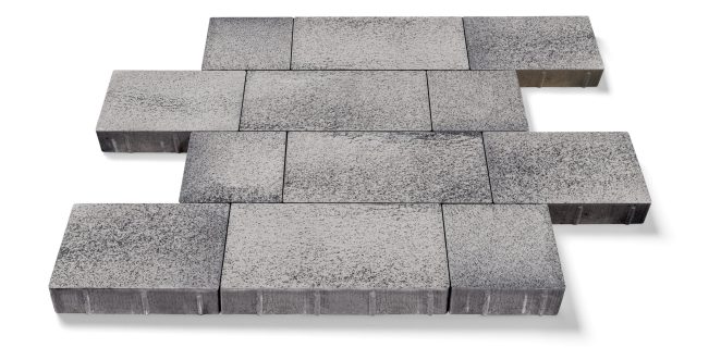 Płyty brukowe Semmelrock Umbriano, Płyty brukowe Semmelrock Umbriano, grafitowo-biały