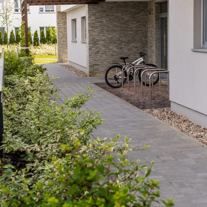 Osiedle Polanki - Gdynia - Semmelrock - Senso margo,  Ritano marrone,  Pastella luminoso, Umbriano grafitowobiały