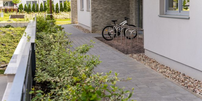 Osiedle Polanki - Gdynia - Semmelrock - Senso margo,  Ritano marrone,  Pastella luminoso, Umbriano grafitowobiały