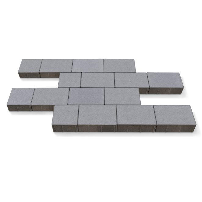 Kostki brukowe Senso kolor platino