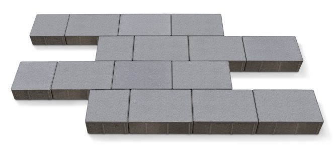 Kostki brukowe Senso kolor platino