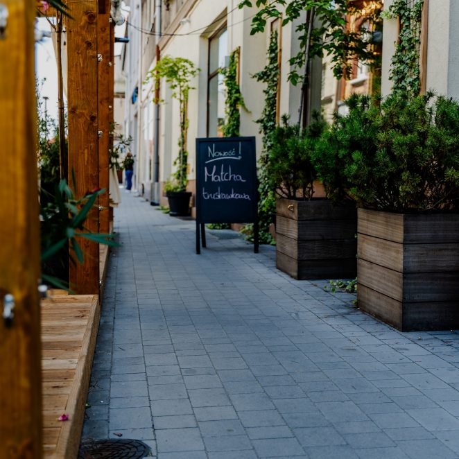 Deptak Śrem - Semmelrock Pavimo silva, platino, sombra