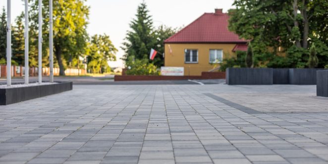 Nawierzchnia na terenie miejskim Przykona, lundo silva