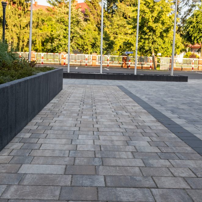 Nawierzchnia na terenie miejskim Przykona, lundo milo livello slim teneri