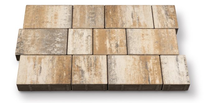 Kostki brukowe Lundo kolor milo