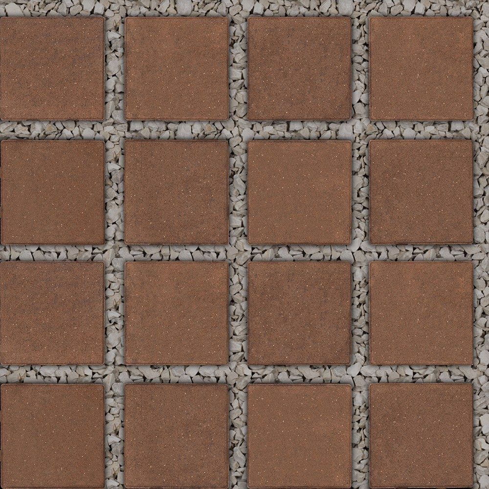 Kostka brukowa Aquaton, marrone