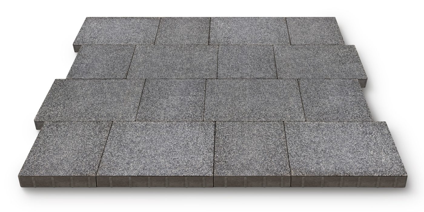 Płyty brukowe La Linia Largo kolor antracytowy bazalt