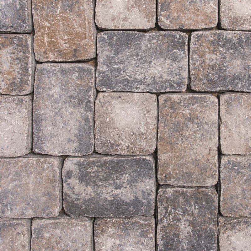 Kostka brukowa Bellano Antico, wulkaniczny szary