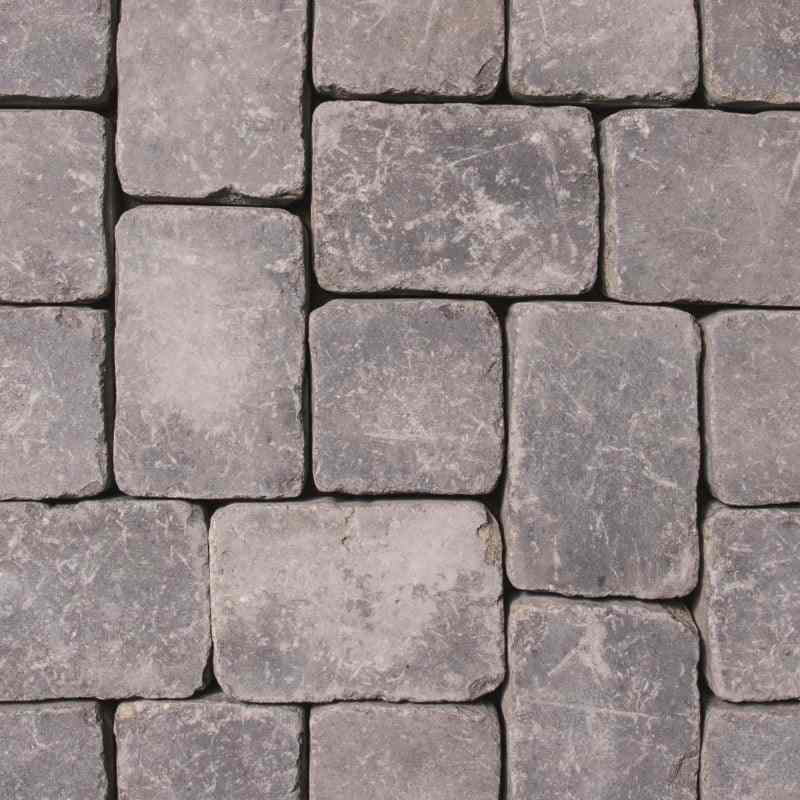 Kostka brukowa Bellano Antico, kwarcytowy szary