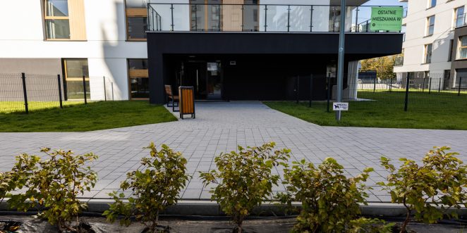 Osiedle Park przy Stawach w Katowicach Pavimo platino, Aquaton sombra, Senso margo