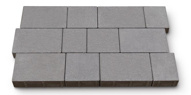 Kostki brukowe Lundo kolor platino