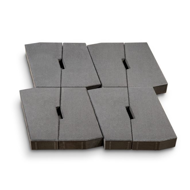 Kostki brukowe Senso eco kolor platino