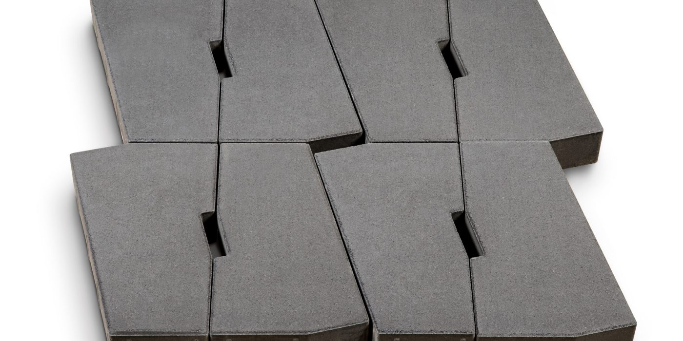 Kostki brukowe Senso eco kolor platino