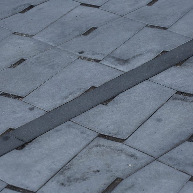 Ekologiczna kostka brukowa: sesno eco w kolorze platino