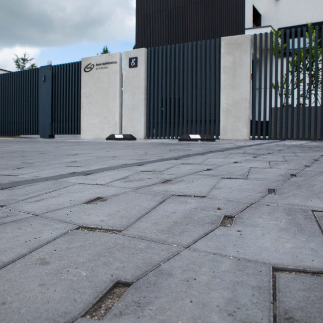 Ekologiczna kostka brukowa: sesno eco w kolorze platino