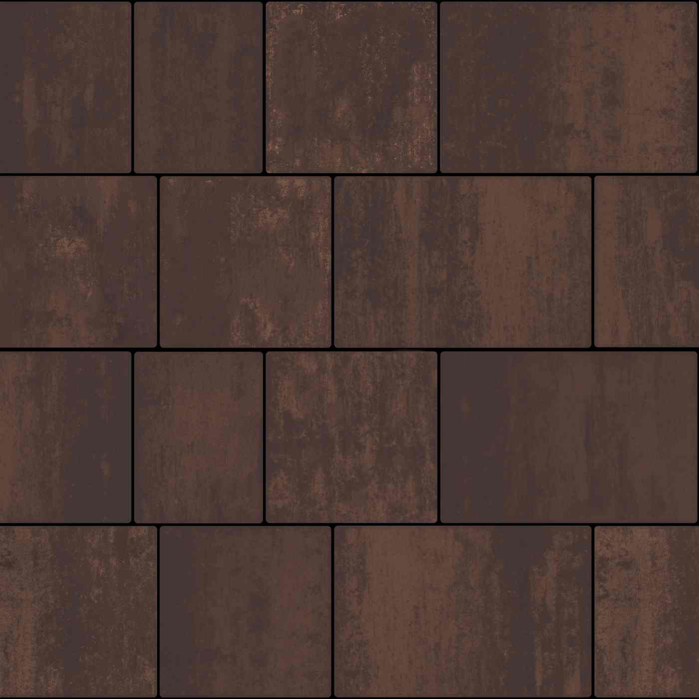 Kostka brukowa Lundo 8 z systemem Pavelock, marrone