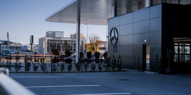 Salon Mercedesa w Warszawie