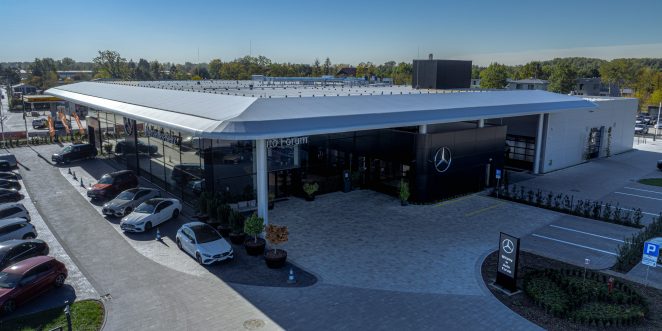 Salon Mercedesa w Warszawie