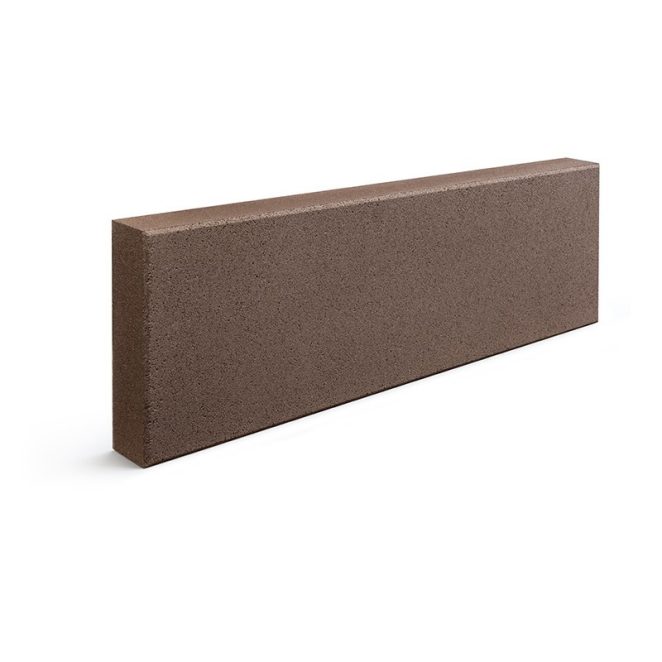 Stopień / palisada / obrzeże Livello Slim, bruni