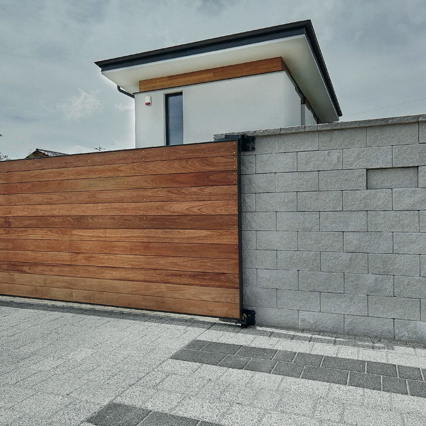 Ogrodzenie Sonnblick szary granit