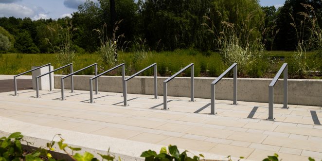 Płyta tarasowa mayesto bello zastosowana na obiekcie referencyjnym: basen "Nowa Fala" w Chorzowie