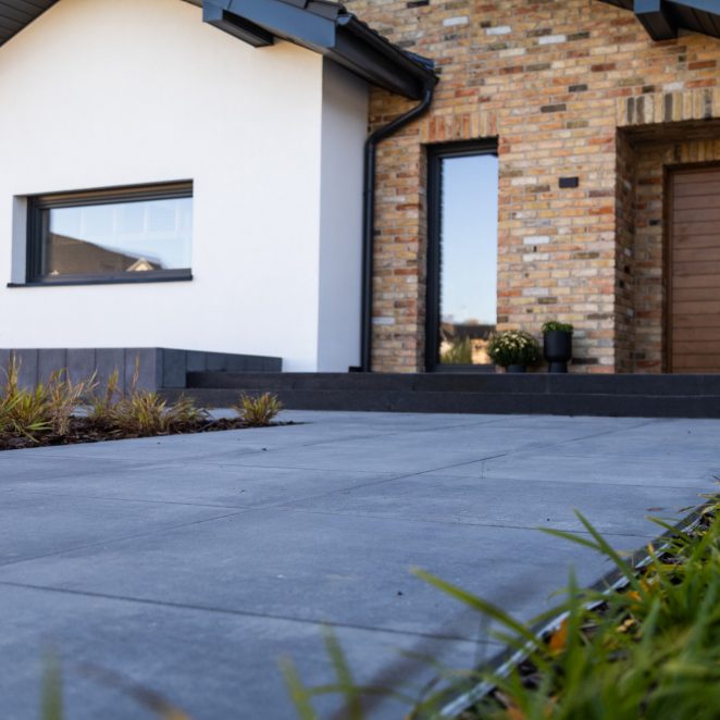 Nawierzchnia prywatnego domu w Poznaniu, livello uni livello slim mayesto