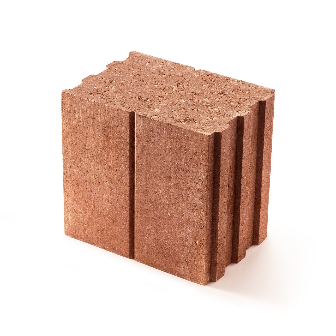 Porotherm Sono 18 - Akustyczny bloczek betonowy ​​  z kruszywem recyklingowym ​​  z rozbiórki ścian ceramicznych ​​