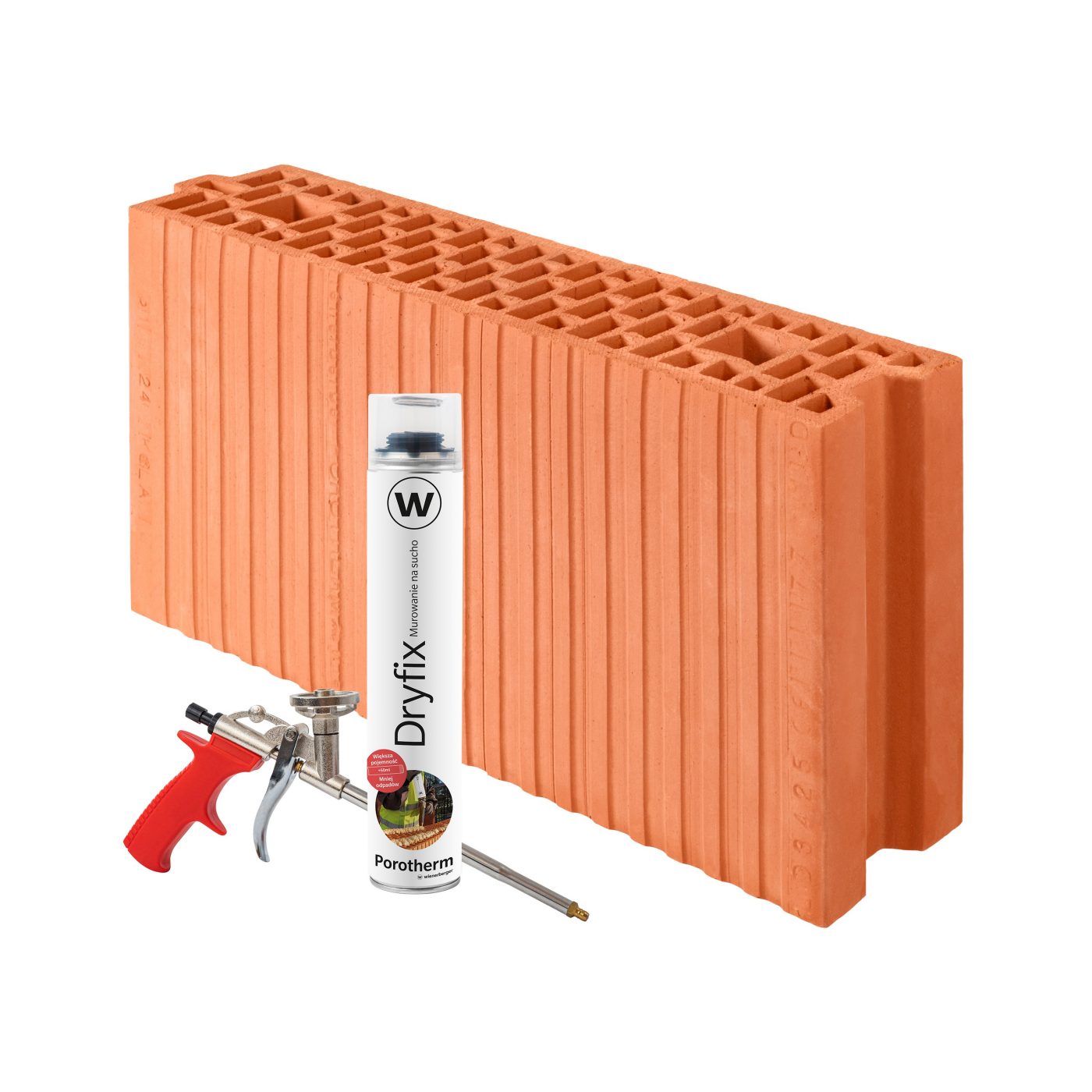 Szlifowany pustak ceramiczny Porotherm 11.5 Dryfix