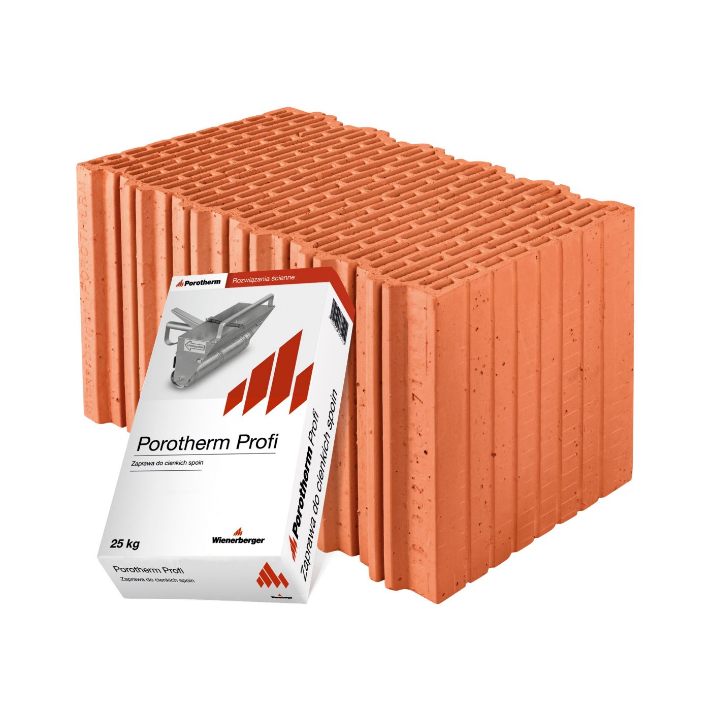 Szlifowany pustak ceramiczny Porotherm 44 EKO+ Profi