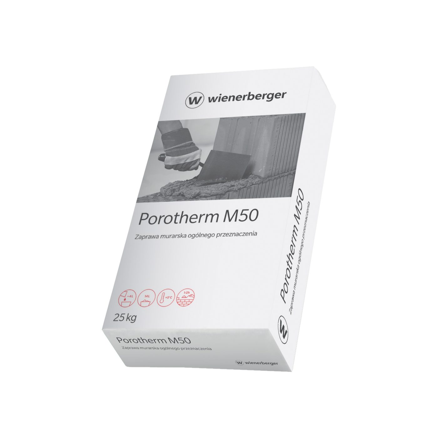 Worek zaprawy cementowo-wapiennej Porotherm M50