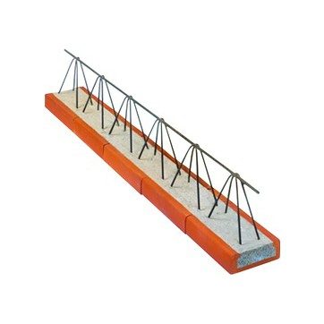 Ceramiczno - żelbetowa belka stropowa Porotherm