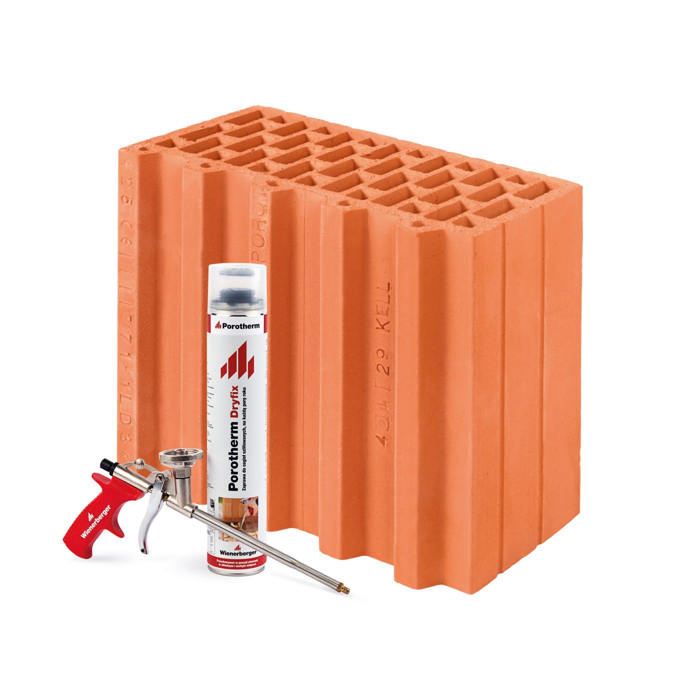 Pustak połówkowy Porotherm 30 1/2 Dryfix