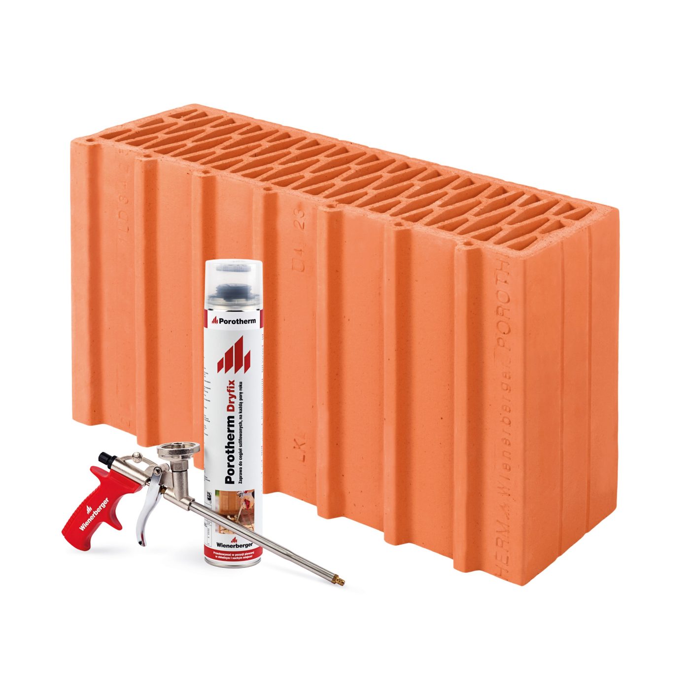 Pustak połówkowy Porotherm 44 1/2 Dryfix