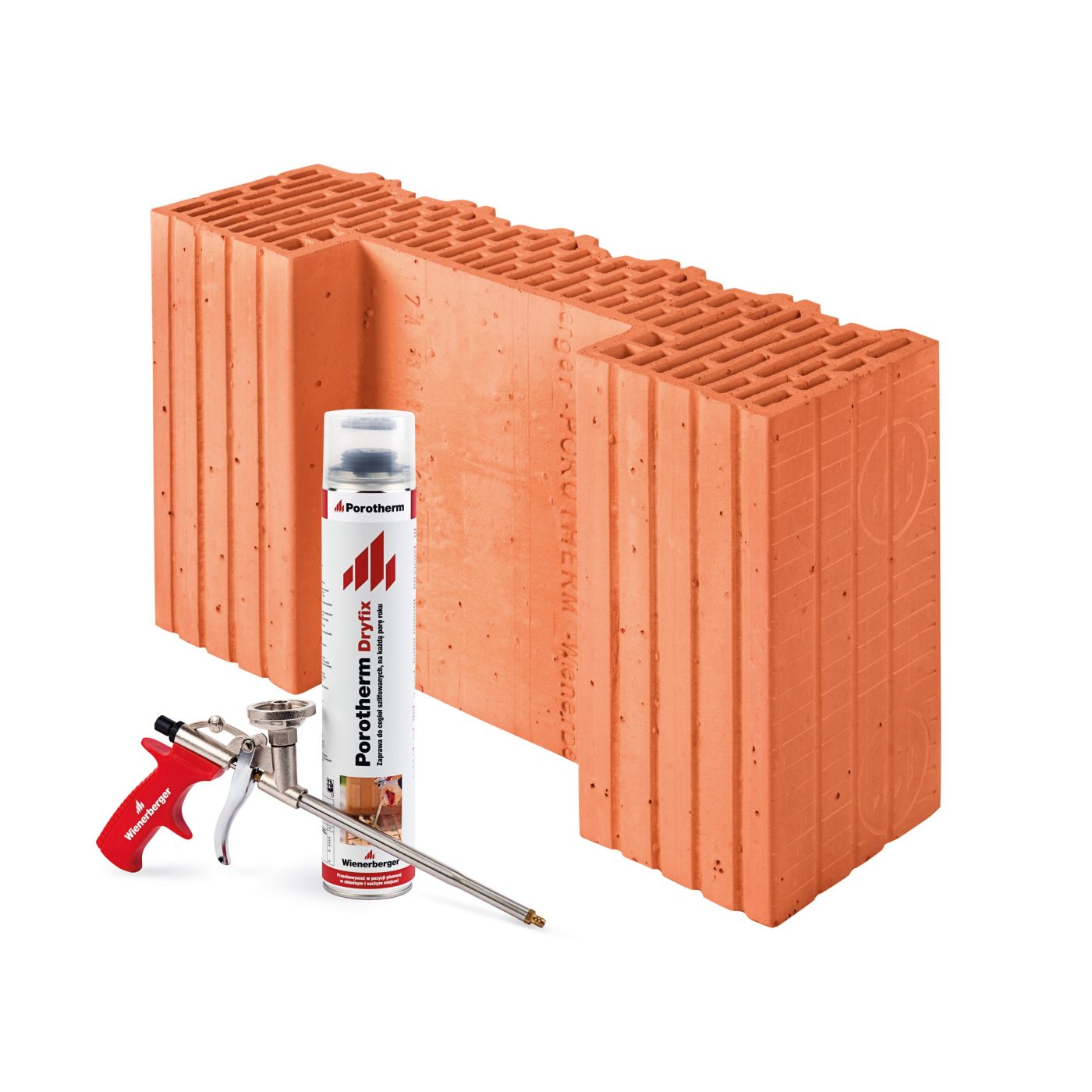 Pustak połówkowy Porotherm 44 1/2 K EKO+ Dryfix