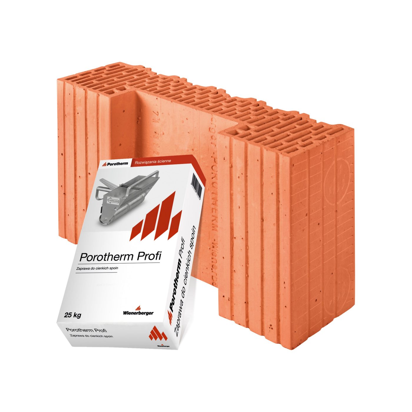 Pustak połówkowy Porotherm 44 1/2 K EKO+ Profi