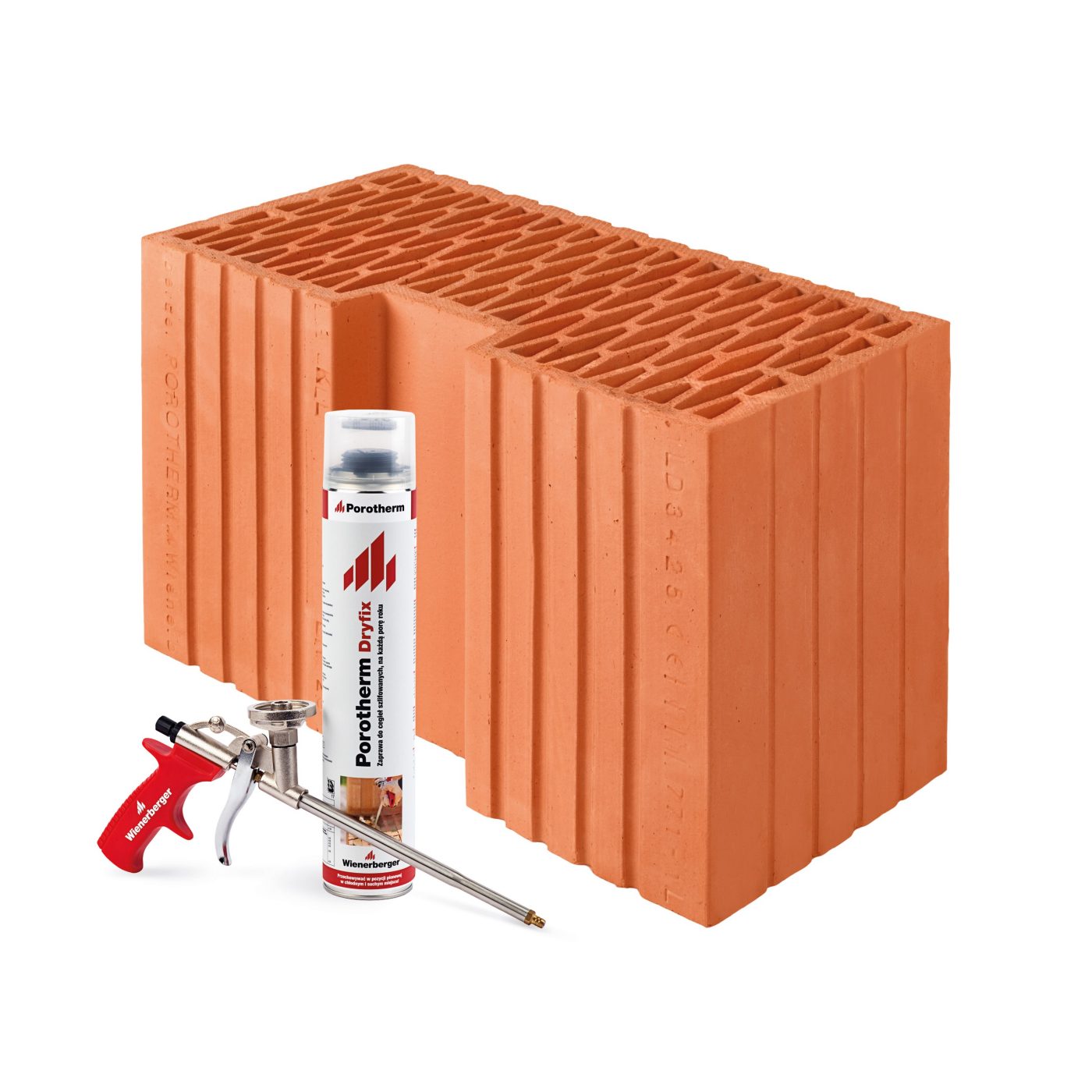 Pustak narożnikowy Porotherm 44 R Dryfix