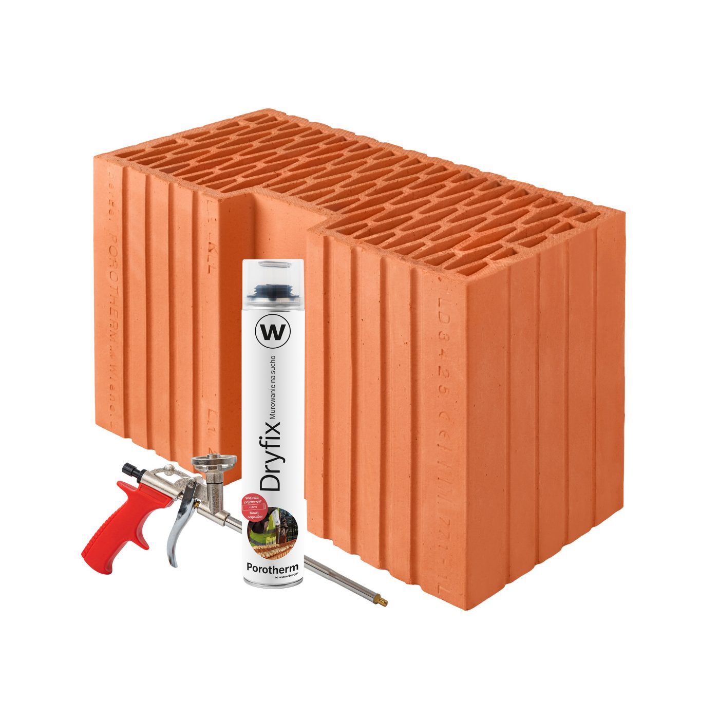 Pustak narożnikowy Porotherm 44 R Dryfix