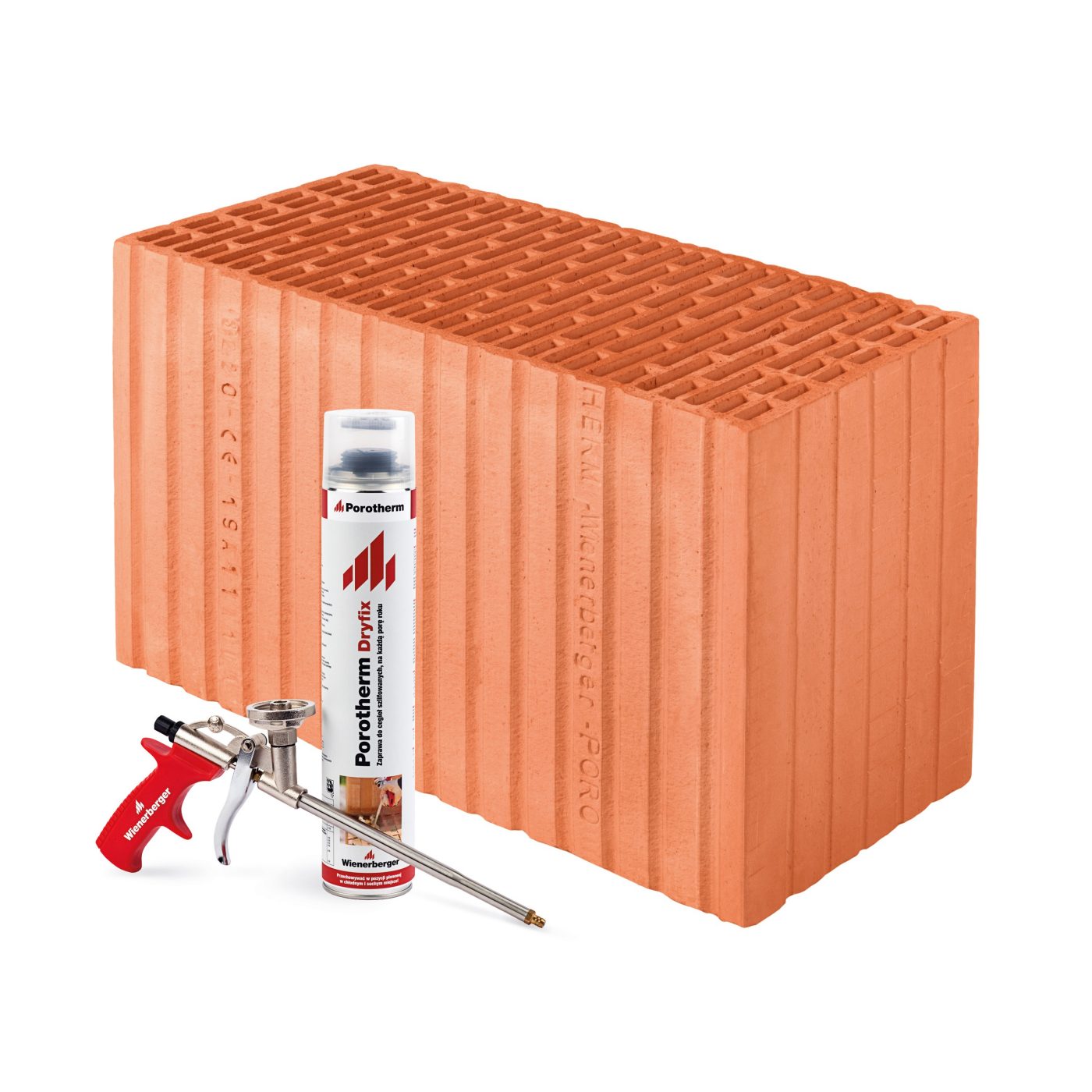 Pustak narożnikowy Porotherm 44 R EKO+ Dryfix