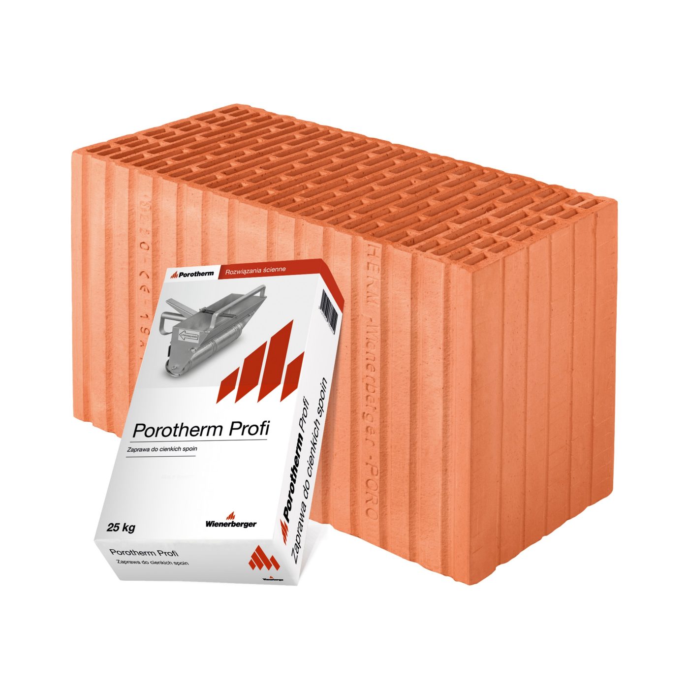 Pustak narożnikowy Porotherm 44 R EKO+ Profi